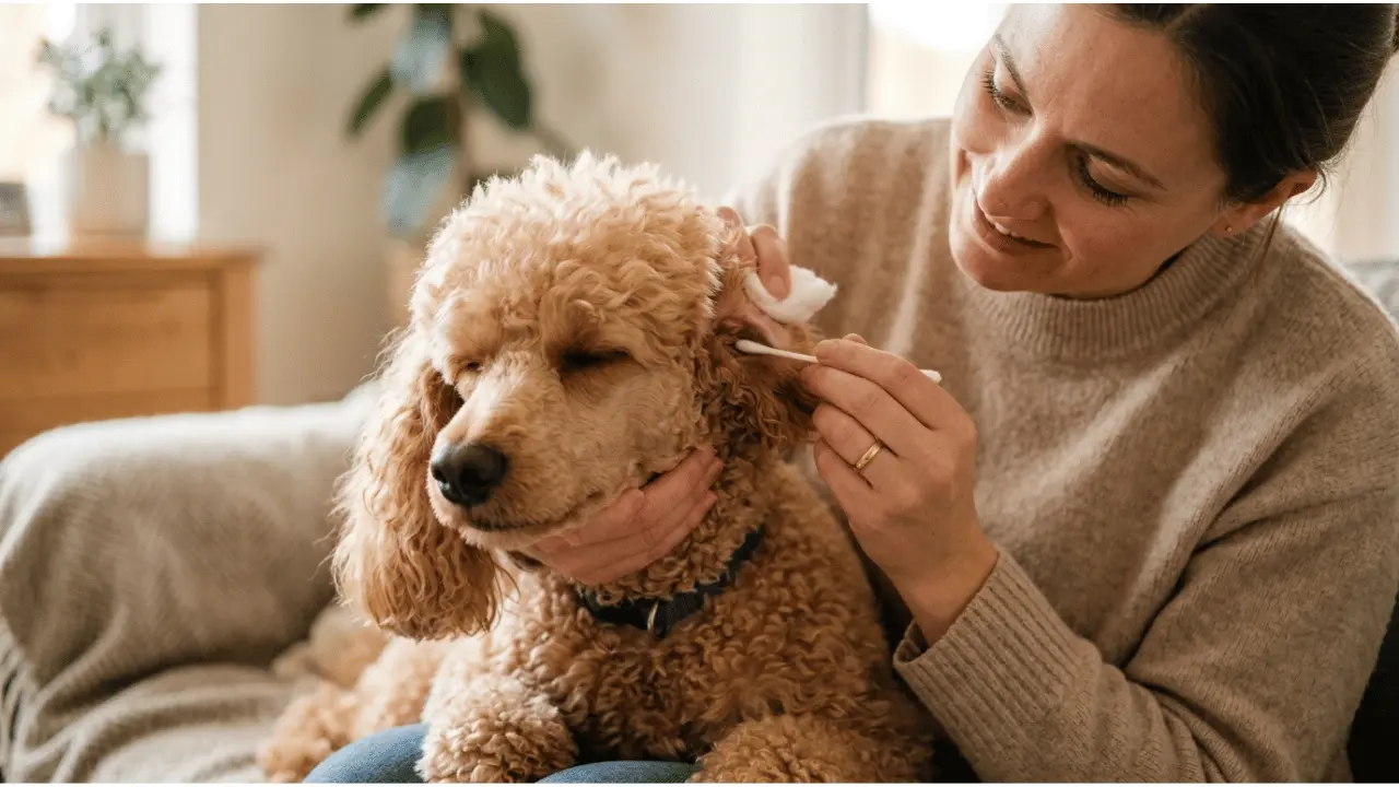 How to clean dog ears