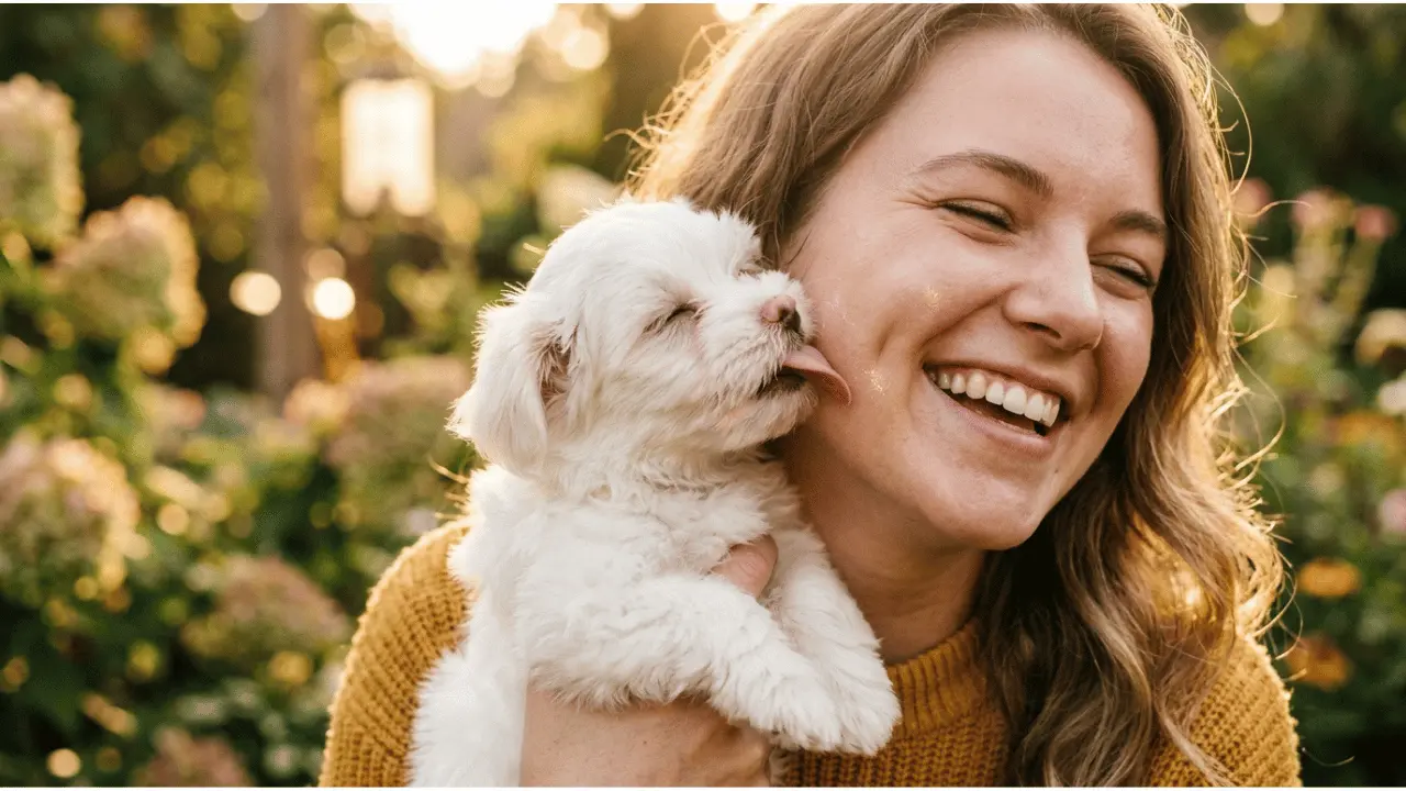 Why do dogs lick you